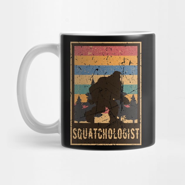 Squatchologist Bigfoot Gift by TO Store